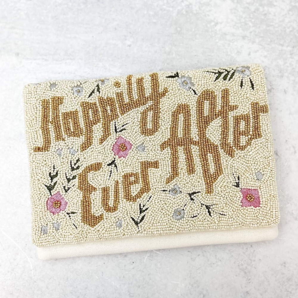 'Happily Ever After' Beaded Crossbody/Clutch
